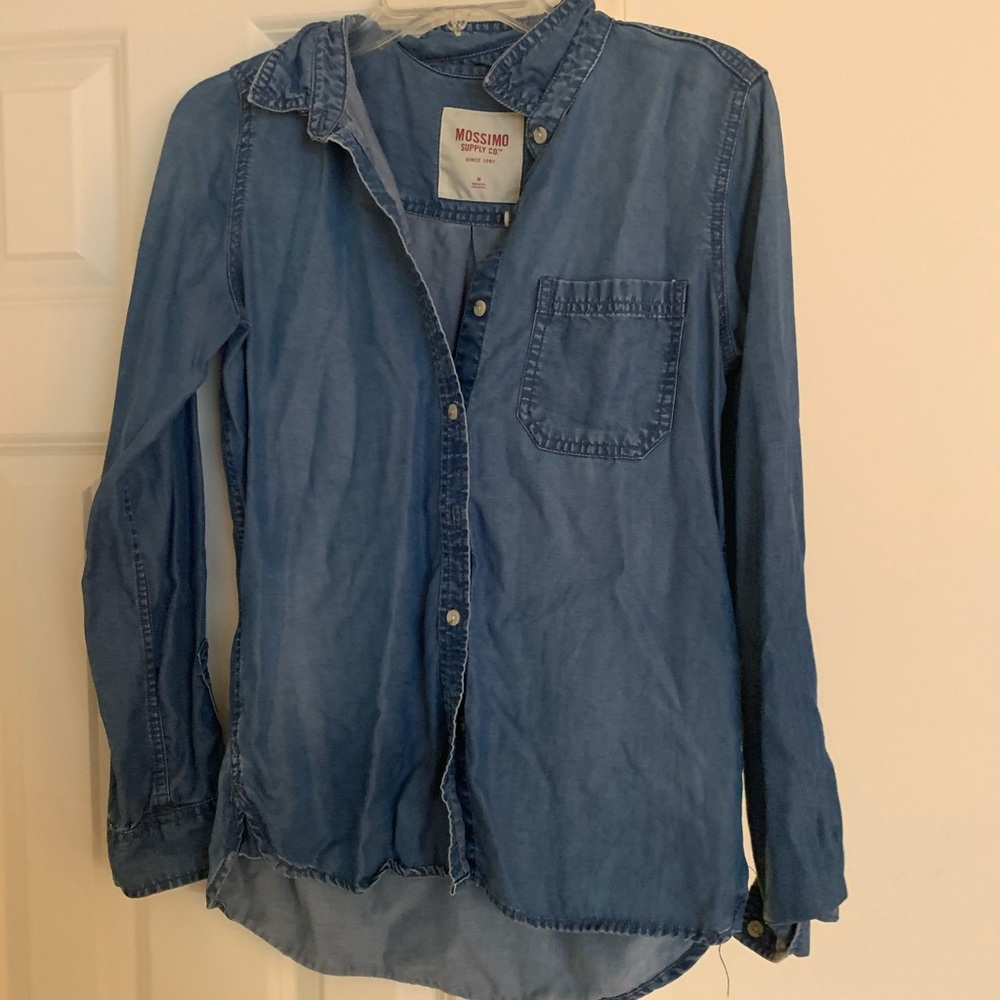 Chambray button down